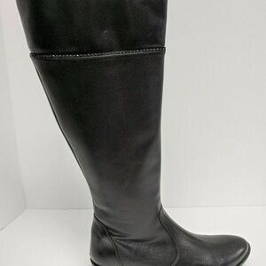 Italian Shoemakers Fresia Black Over the Knee Boots